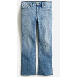 J. Crew 9" demi-boot crop jean in Brommell wash 26